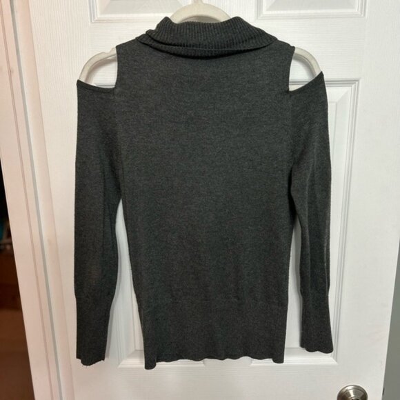 Kismet Cowl Neck Cold Shoulder Sweater - Picture 3 of 4